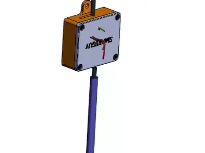 Fully automatic tool setting device 3D model