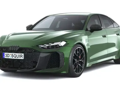 Audi RS5 Sedan 2027 3D model purchase