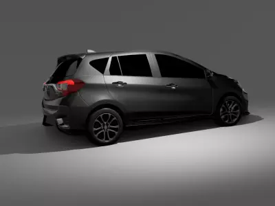 Perodua Myvi D20N 2018 3D model