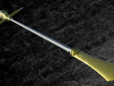 ROYAL SPEAR  Low-poly 3D model