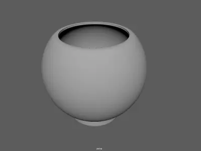 Glass Fish Bowl  3D model