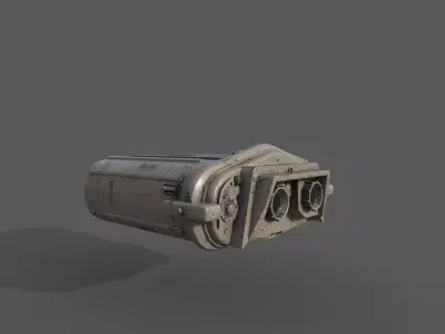 Electrobinouculars camera Free 3D model