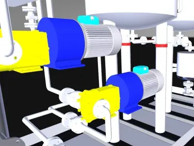 EQUIPMENT PACKAGE 3D model