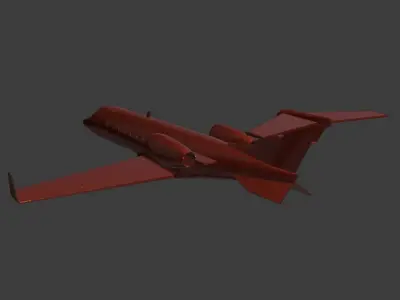 Learjet 45 ready for 3D printing 3D print model