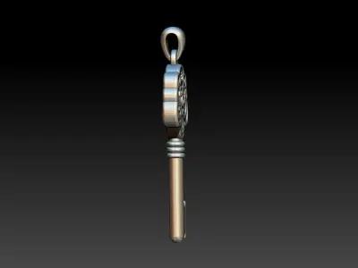 Key Chave Pendant 3D print model