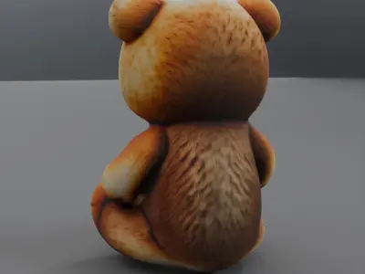 teddy bear 3D model