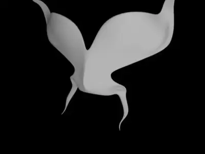 butterfly wings 3D model