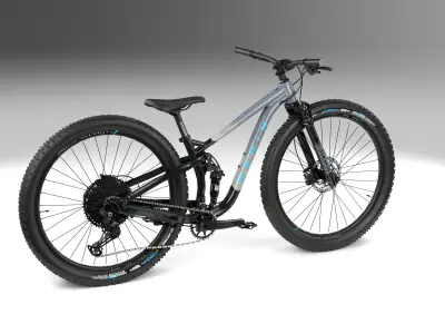 Mountain Bike Low-poly 3D model shop