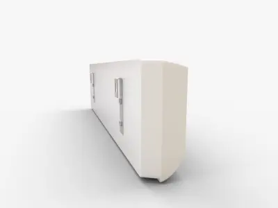 Panasonic Inverter Smart Split AC 3D model