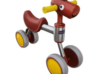 Baby Bike Horse 3D model
