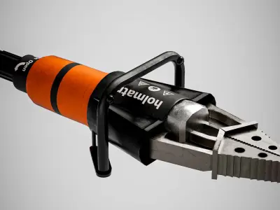 Realistic 3D Model of the Holmatro Spreader Low-poly 3D model