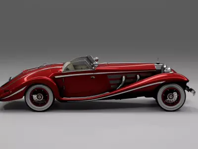 Mercedes 540K 3D model