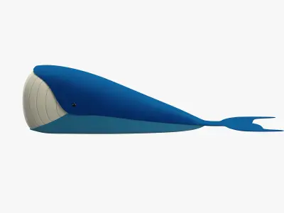 Zoo Collection - Whale 3D model