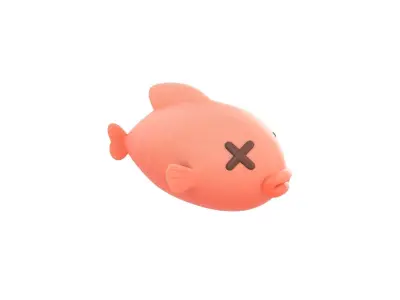 Death Fish 3D model
