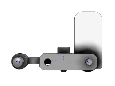 Indexador por Alavanca Lever Indexer 3D model
