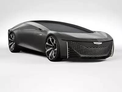 2022 Cadillac InnerSpace Concept 3D model