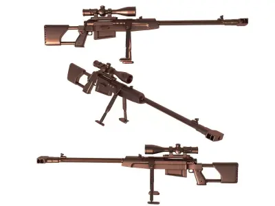 Zastava M93 3D print model