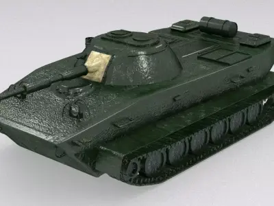 PT-85 North Korea Low-poly 3D model buy