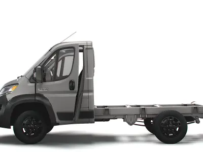 RAM Promaster Chassis HQInterior SCab 3000WB 2023 3D model