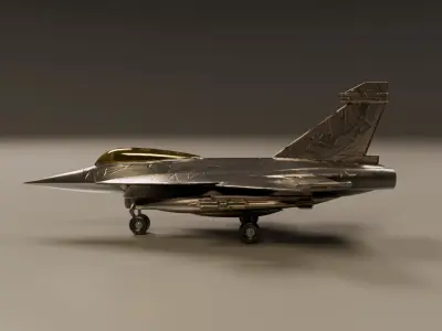 fighter jet 3D print model