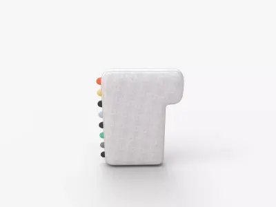 Dino Light Up Pillow Multi 3D model