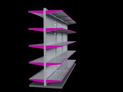 Metal Racks 3D model