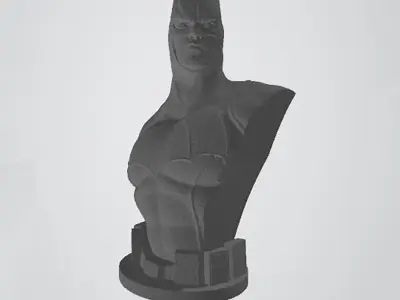 Batman Bust 3D Model Ready to Print 3D print model