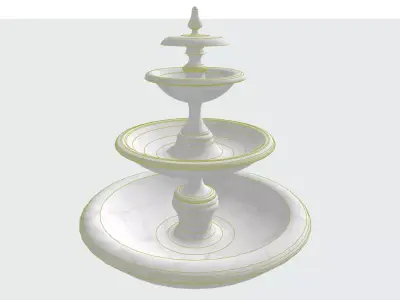 Water Fountain Jet 3D print model