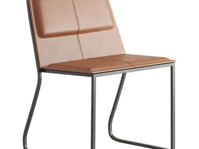 Bora chair 3D model