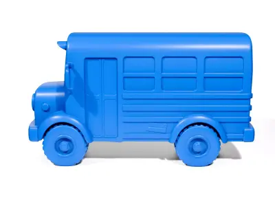 School bus toy 3D print model