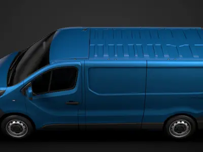 Mitsubishi Express Van LWB 2020 3D model
