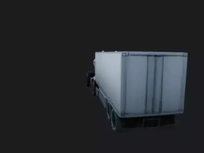 Semi Truck 3D Model 3D model