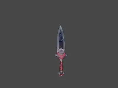 Zeloeman Sword A 58 Low-poly 3D model