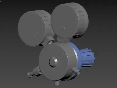 Pressure valve 3D model