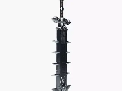 Rune War Sword 3D model