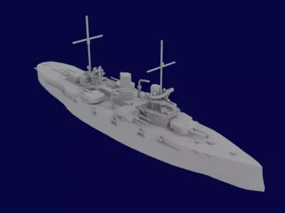 SMS Nassau 3D print model