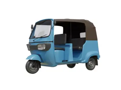 Tricycle TUK TUK 3D model buy