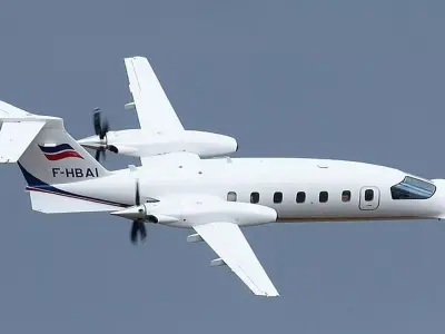 Piaggio P180 Avanti 3D model