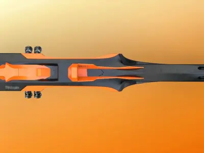 clerk 1 sci fi gun Low-poly 3D model