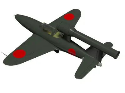 kawanishi baika 3D model