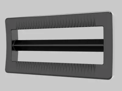 Strap Buckle 3D model