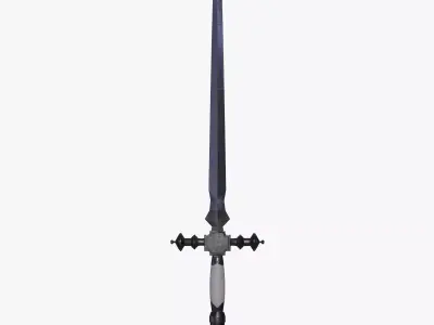 Final Fantasy XVI Sword - Medieval Low-poly 3D model