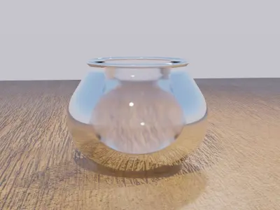 Bowl Fish Free 3D model