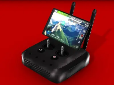 DRONE CONTROLLER Low-poly 3D model