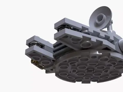 Lego Millennium Falcon Low-poly 3D model