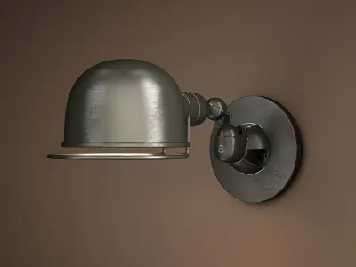 Atelier Short Sconce BRZ 3D model