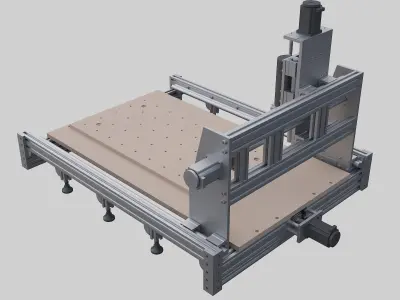 DIY CNC Router 3D model