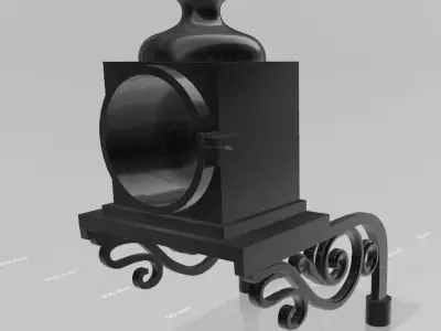 US  Western Loco latern 1-12 Live Steam 3D print model