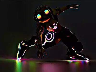 Custom Lucio skin RGB overwatch 3D model