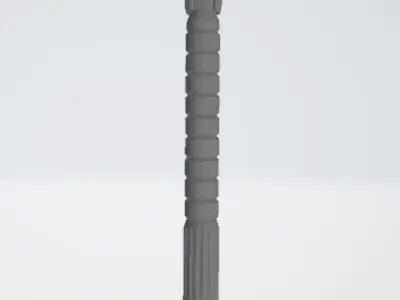 Large Heat Saber - SCI FI Sword 3D print model